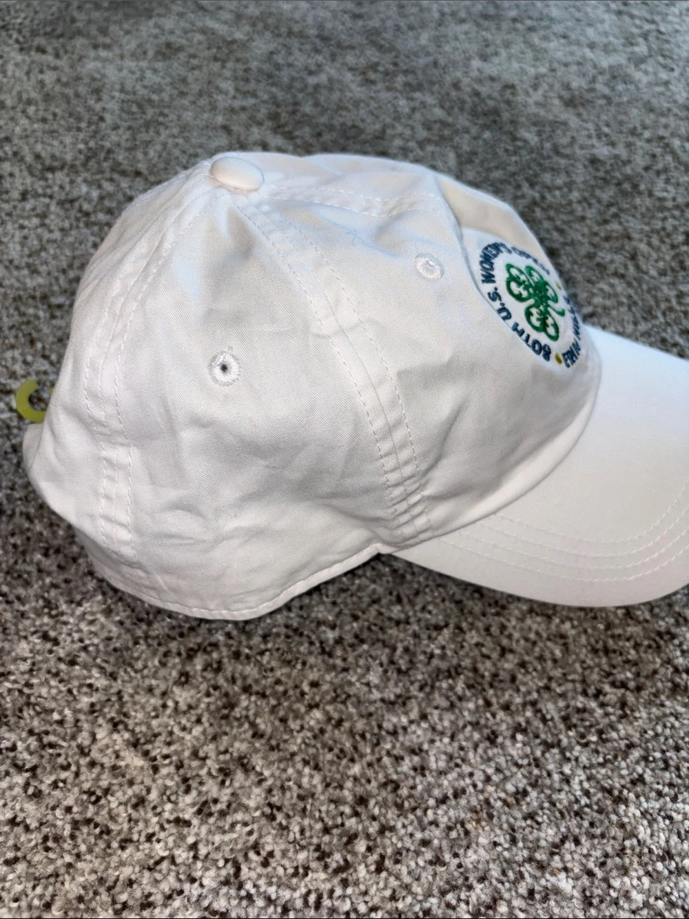 White 80th U.S. Women's Open Erin Hills Embroidered Baseball Cap
